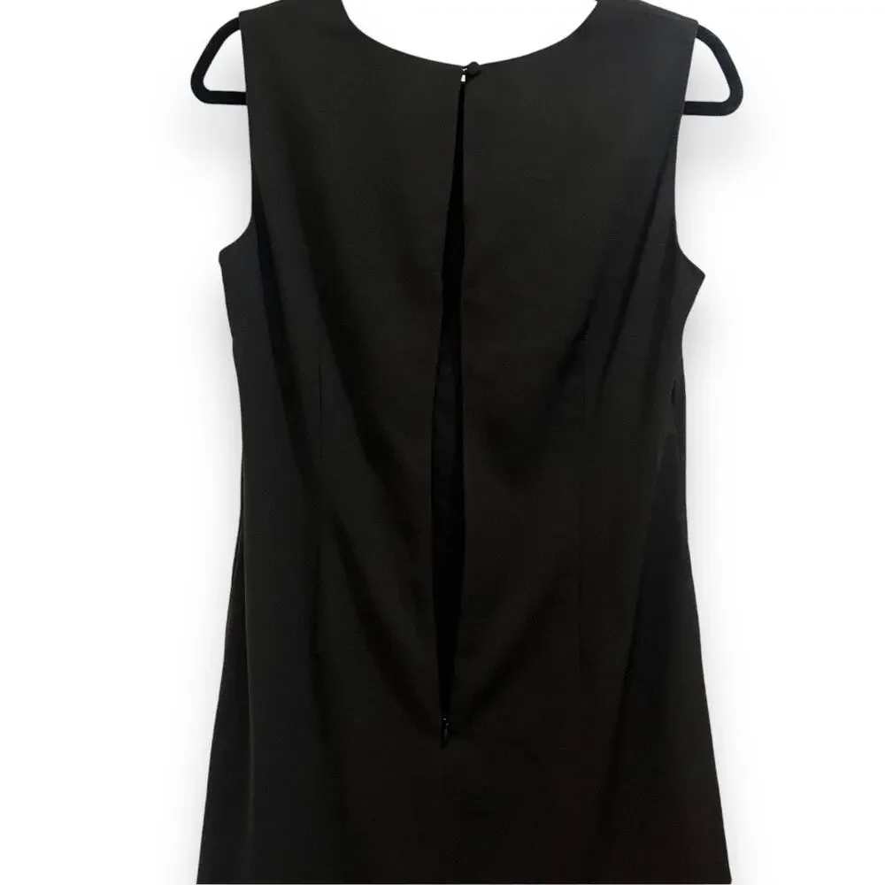 White House Black Market sleeveless Little Black Dress NEW - Picture 6 of 11